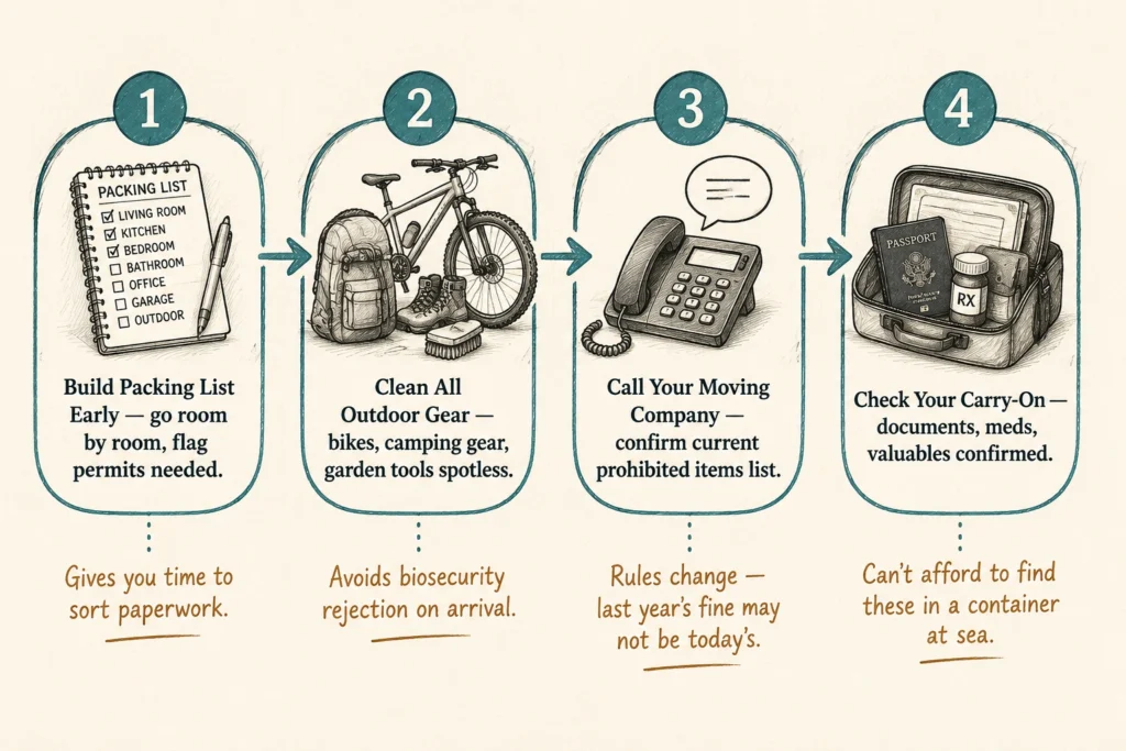 How to Prepare Your Shipment Before Moving Day