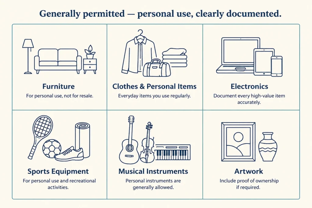 What Can You Ship When Moving Abroad?