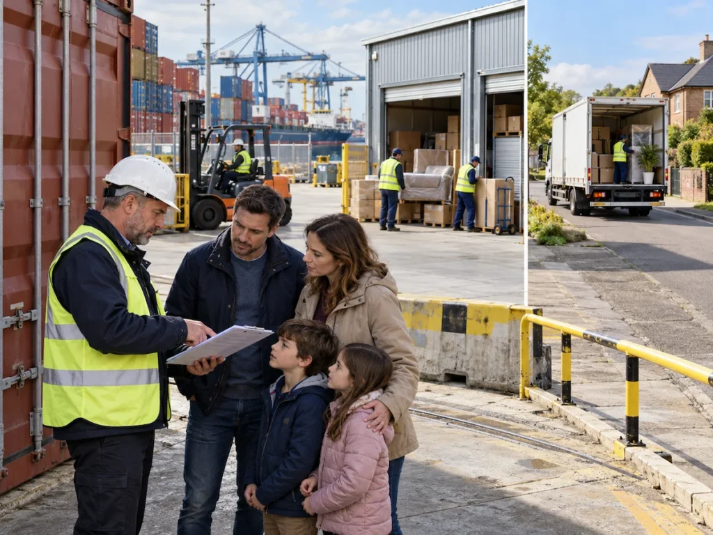 Storage and Relocation Support After Overseas Shipping Arrives