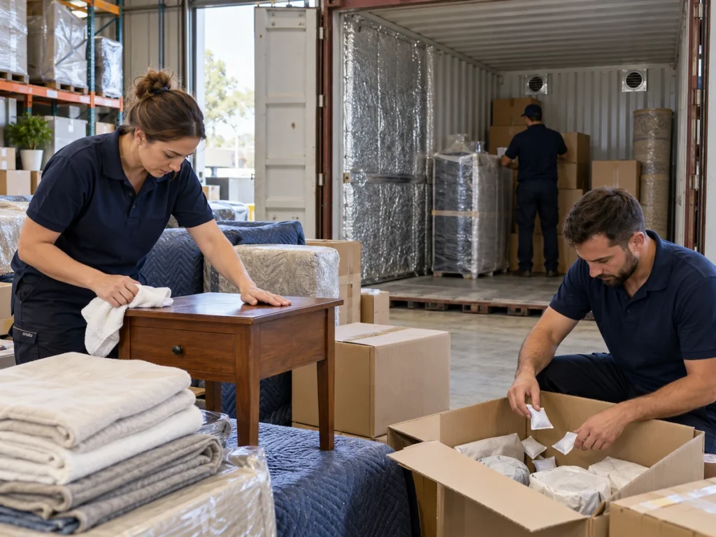 How Do You Prevent Moisture Damage on Overseas Removals Australia-Wide?