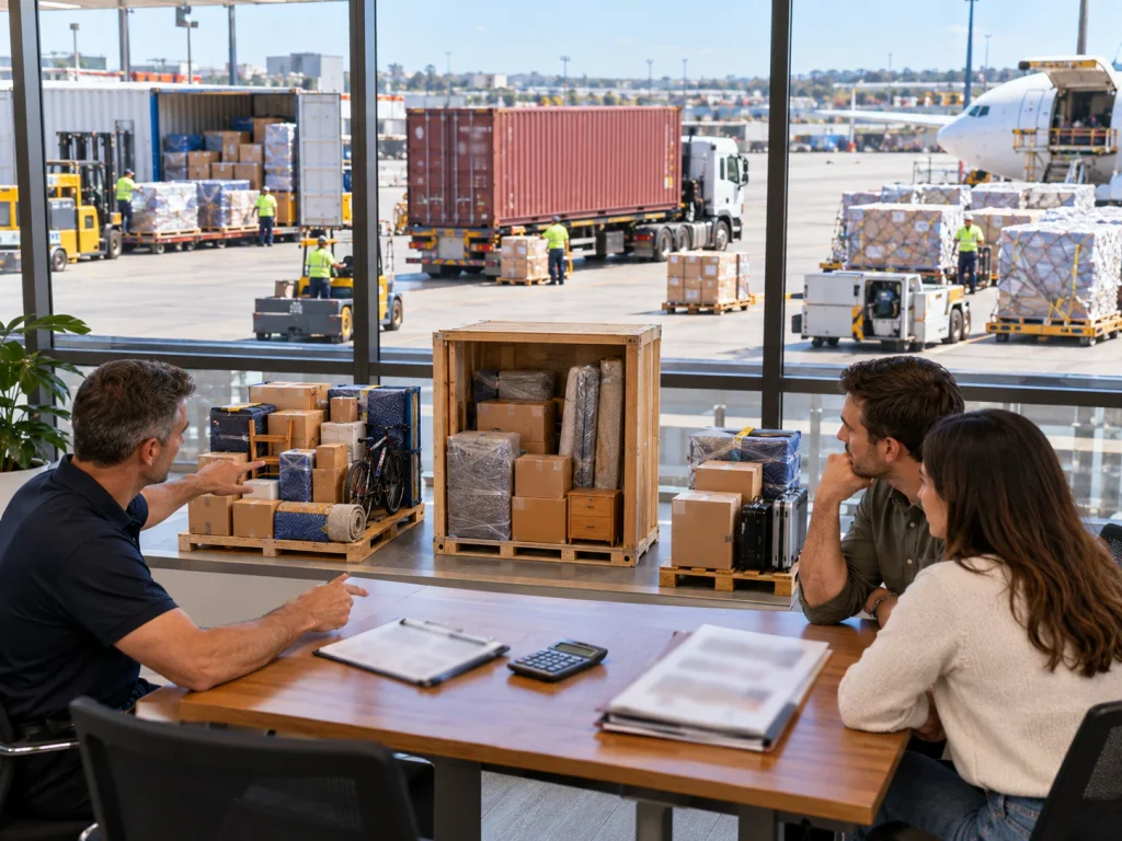 Comparing Shipping Options: LCL Shipping, Full Container Loads, and Air Freight Costs